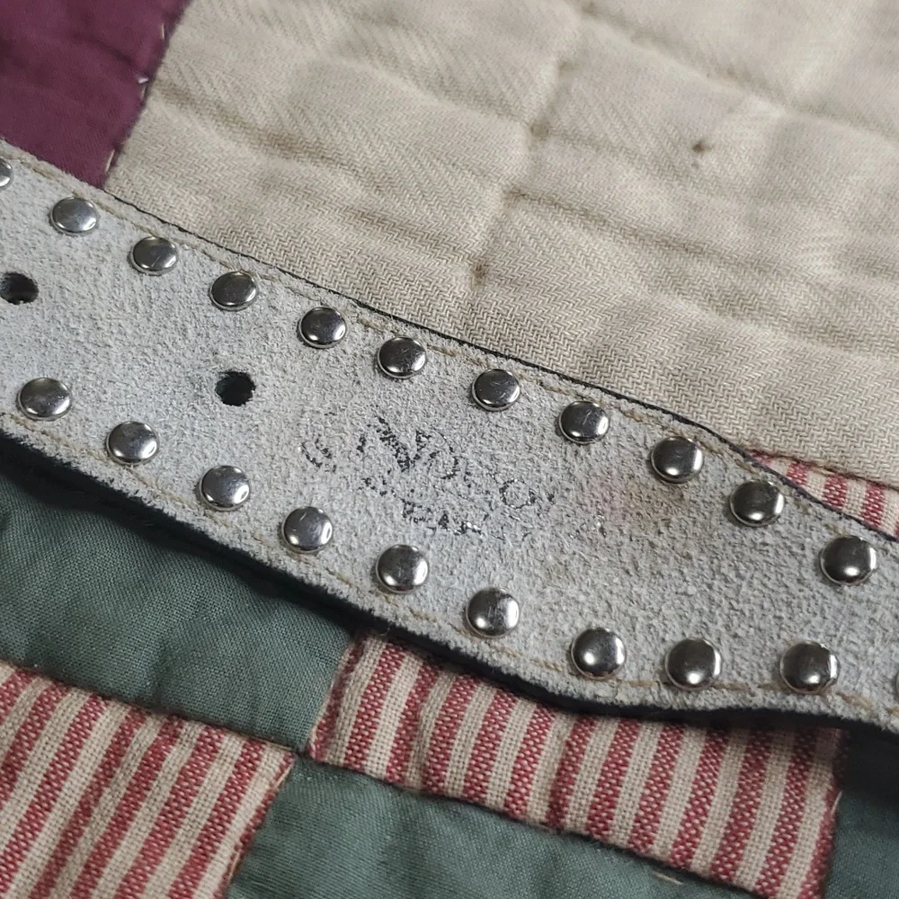 Nacona Black & White Zibra Belt size 26